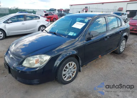 2010 Chevrolet Cobalt Ls из США, поврежденный, VIN 1G1AB5F59A7114028